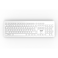 Nouveau fabricant personnalisé K9891 Clavier laser à membrane sans fil 2,4 GHz USB 104 touches Plug and Play Ultra fin pour Win/Mac