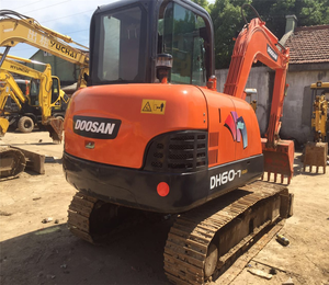 Mini pelle sur chenilles Doosan DH55 importation originale 5 tonnes poids de fonctionnement 25 tonnes capacité caractéristiques pompe à moteur noyau vente - Product Image 4