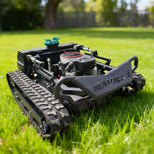 工場直販 クローラー式自走リモコンロボット芝刈り機 - Product Image 2