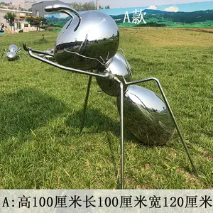 2023 nuovo regalo di promozione del prodotto in metallo artigianale formica scultura in acciaio inossidabile con bandiera personalizzata