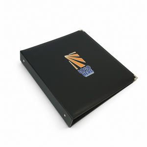 Carpeta de Anillas TRONG DONG RB01, Fabricante OEM ODM, Logotipo Personalizado, Piel Sintética Premium, Carpeta de Documentos, Portafolio de Negocios, Menú - Product Image 3