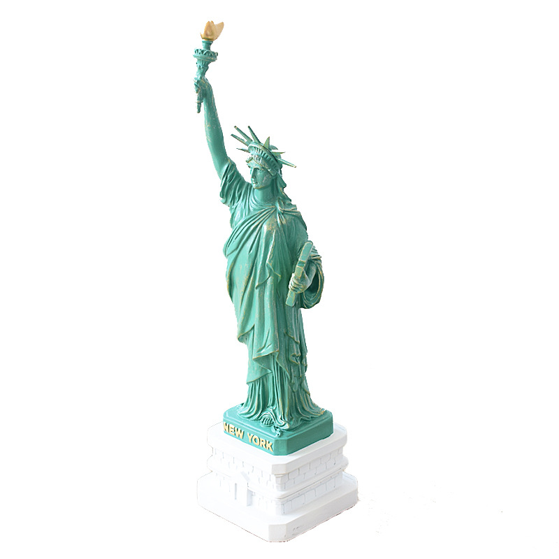 ニューヨーク市の自由の女神像の彫刻リバティアイランド