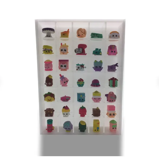 Wall Hanging Acrylic Showcase for Collectibles-35 Openings
