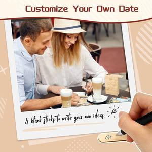 Романтическая деревянная коробка для молодоженов с 60 для взрослых, секс-игры, игральные карты, подарки для пар на свидание - Product Image 6