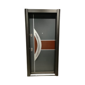 Porte de sécurité en acier moderne antivol économique pour hôtels, appartements et villas-usage intérieur - Product Image 1