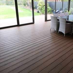 Precio <span class=keywords><strong>de</strong></span> fábrica Ecológico 140mm * 23mm Marco WPC decorativo para interiores Suelo <span class=keywords><strong>de</strong></span> madera <span class=keywords><strong>de</strong></span> plástico Uso en carreteras Patio privado/Balcón/Patio - Product Image 3