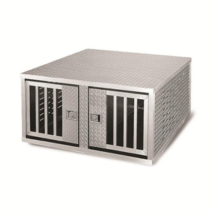 Perrera <span class=keywords><strong>de</strong></span> Metal resistente para <span class=keywords><strong>perros</strong></span> grandes, jaula <span class=keywords><strong>de</strong></span> aluminio para transporte <span class=keywords><strong>de</strong></span> mascotas al aire libre, cría <span class=keywords><strong>de</strong></span> animales, veterinaria - Product Image 4