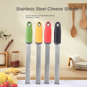 Amz 304 Thép Không Gỉ Tay Vắt Tay Máy Rửa Chén An Toàn Dài Thêm Tốt Kim Loại Pho Mát Công Cụ Cho Nhà Bếp Sử Dụng - Product Image 5