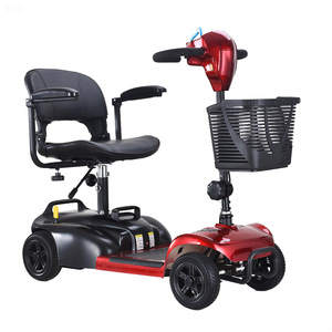 Elderly <b>Mobility</b> <b>Scooter</b> 24V 12Ah Lead-Acid <b>Battery</b> 15-20KM Range Aluminum Alloy Four-Wheel Electric <b>Scooter</b> <b>for</b> Home Use - Product Image 1