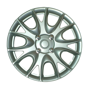 Usine directe luxe ABS PP universel voiture roue couvre argent gris haute qualité facile à installer pour la décoration de voiture - Product Image 1