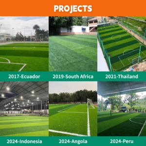 Erba Sintetica per Calcio 50mm Resistente con Protezione UV per Campi da Calcio all'Aperto - Product Image 6