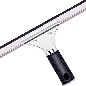 Stainless Steel Glass <b>Squeegee</b> 35cm With Telescopic Pole For Window Cleaning - Product Image 3