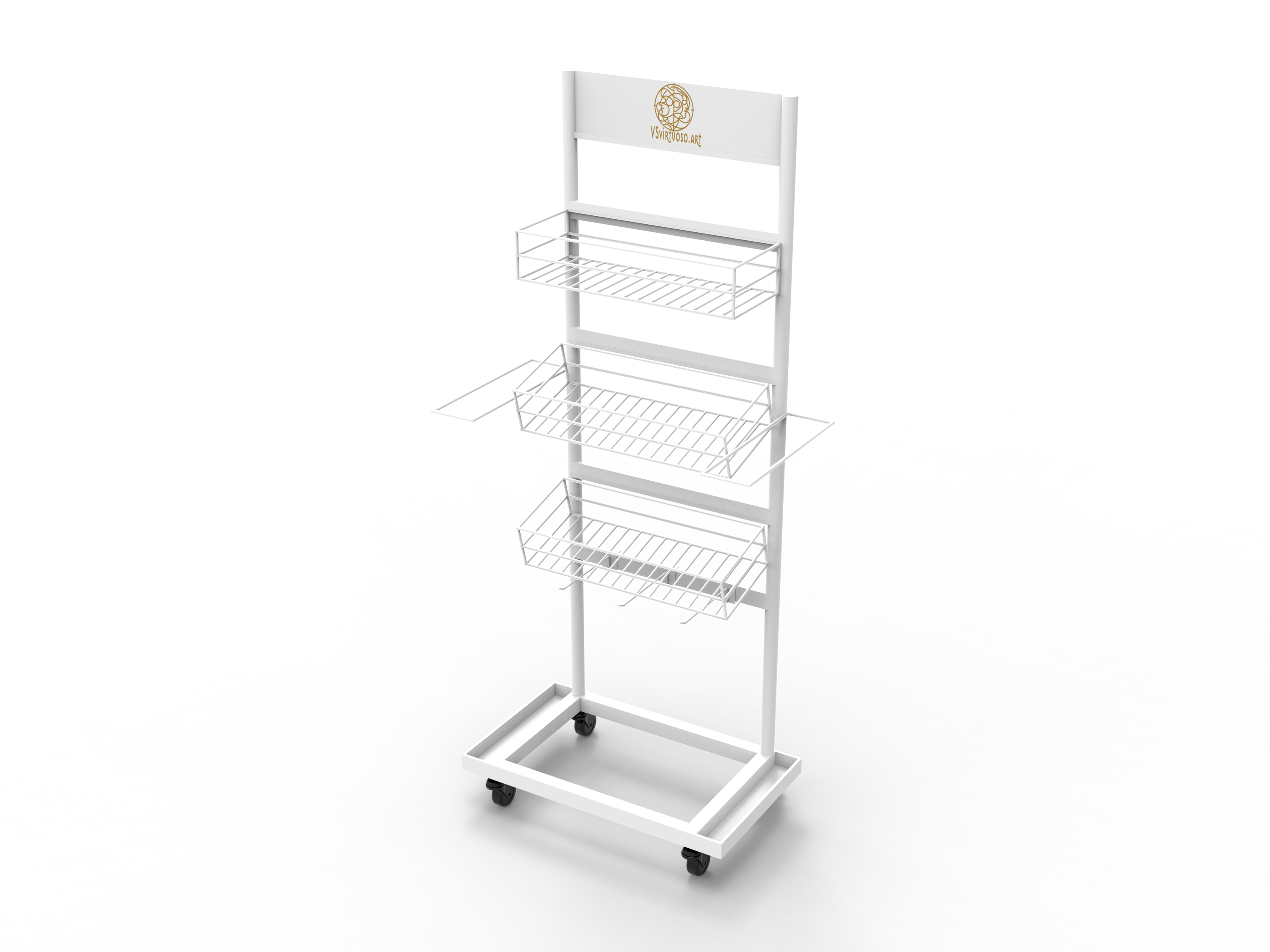 Customized Display Umbrella Display Racks and Stand for Supermarket Retail Umbrella Display Stand for Shop — view 5