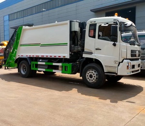 รถบรรทุกอัดขยะทรงสี่เหลี่ยม Dongfeng DFAC 15 ลูกบาศก์เมตร รถบรรทุกเก็บ<span class=keywords><strong>ขยะ</strong></span>อัดแน่น รถบรรทุกขนส่งขยะ - Product Image 3