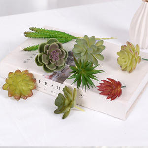 DREA-plantas <span class=keywords><strong>suculentas</strong></span> artificiales para decoración del hogar, <span class=keywords><strong>suculentas</strong></span> artificiales de imitación, gran oferta - Product Image 5