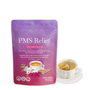 Sachet de thé aux herbes organique naturel sans caféine OEM ODM racine de <span class=keywords><strong>guimauve</strong></span> Cannelle femmes thé PMS - Product Image 1