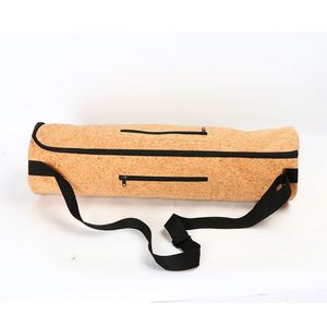 Boshiho Wholesale Large Yoga Mat <b>Tote</b> <b>Zip</b> up ECO Friendly Cork Yoga Sling Bag Travel Bags and Gym Bag - Product Image 3