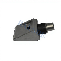 Bausde Meilleure vente Porte-outils à dents plates pour forage de pieux, Pointe à tige ronde, Pointe conique, Dents coniques, Trépans de forage de roche pour fondations
