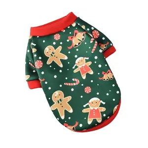 hot selling soft comfortable christmas pet clothes dog clothes for dogs and cats