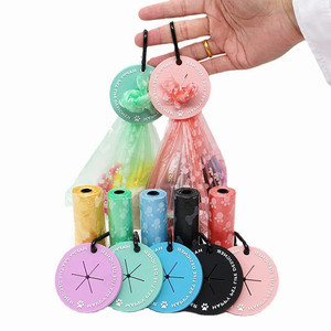 Custom Logo Poop Bag Holder Silicone Poop Bag Holder Waterproof <b>Dog</b> Pet Poop Bag Holder - Product Image 5