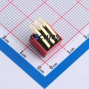 DA-3-R-T DIP Switch Through hole Component (THT),P=2.54mm Switch Piano Key Single Pole Single Throw 3 2.54mm - Product Image 2