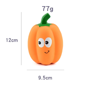 Juguete Masticable para Mascotas, Ecológico y Duradero, Juguete Interactivo con Sonido para Perros con Diseño de Calabaza de Halloween - Product Image 2