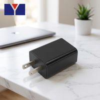 Mini chargeur mural USB PC DC 5V 1A 2A 5W 10W, alimentation CCTV, certifié FCC ETL CE, protection SCP/OVP, chargeur rapide pour téléphone portable