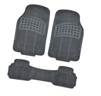 Alas Lantai Mobil Anti Slip Universal, Alas Lantai Mobil PVC 3 Buah Pembersih Tahan Air Anti Slip 3d