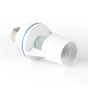 PIR motion sensor <span class=keywords><strong>E27</strong></span> LED Ánh Sáng Đèn Cơ Sở Chủ Bóng Đèn Nhựa Ổ Cắm - Product Image 6