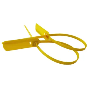 Manufacturer Disposable Custom 400mm Tamper Proof Shrinkable Plastic Seals Tag Security Plastic Seals