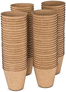 Pots à noix pour réfrigérateur, plateau d'semis <span class=keywords><strong>de</strong></span> jardin 100% écologique biodégradables, 102 paquets avec étiquette pour plantes - Product Image 2