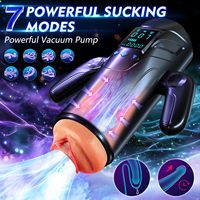 Männlicher Masturbator Sexspielzeug für Männer Erwachsenenspielzeug Männlicher Stimulator Männer-Sextoy Blowjob-Sexmaschine Taschenmuschi