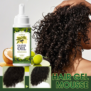 Produits capillaires biologiques pour <span class=keywords><strong>cheveux</strong></span> <span class=keywords><strong>bouclés</strong></span>, <span class=keywords><strong>mousse</strong></span> coiffante à l'huile d'olive pour tresses, marque privée - Product Image 3