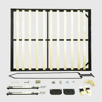 Lit mural pliable invisible, gain de place, fabrication chinoise moderne, personnalisation, chambre à coucher, hôtel, cadre en fer durable
