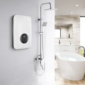 4500W Wifi Bathroom Electric Geyser Intelligent Instant Electric Hot Water Heater Tankless Shower Geyser Electric