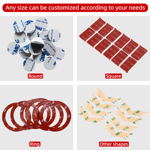 वास्तविक 3 मीटर 5952 वीएचबी टेप कट डबल पक्षीय विस्तार फोम काले एक्रिलिक चिपकने वाला टेप स्टिकर नंगे धातु के लिए - Product Image 2