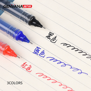 Genvana nóng bán tùy chỉnh con lăn Bút công suất lớn 0.5mm nhanh khô kim Gel Con lăn bút - Product Image 2