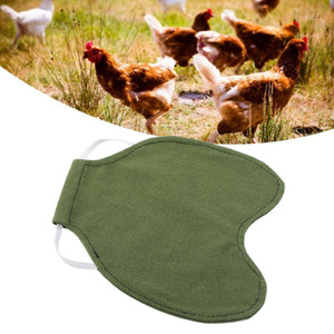 Custom-made waterproof canvas chicken saddles, daily protective aprons for pet chickens and poultry, and <b>back</b> <b>protectors</b> for - Product Image 2