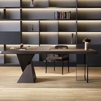 Bureau de direction moderne et écologique en bois durable de haute qualité avec tiroirs de rangement pour lecture, écriture et ordinateur – Vente en gros