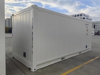 404A gekoelde 20ft 20HQ koelcontainer zeevracht voor vlees of fruit, vershoudend, te koop