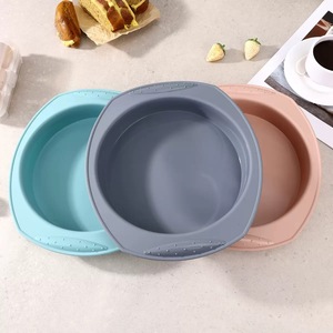 Pizza Baking Pan Silicone Round Oven Safe Easy Clean Unmold Home Kitchen Tool Set - Product Image 1