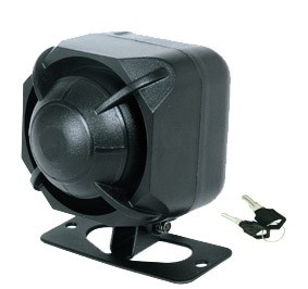 HC-BS31 <span class=keywords><strong>IP</strong></span> ABS Alarma con sensor de movimiento y batería de respaldo, sonido de ladrido, bocina, color negro, alcance de detección de 50-100m, compatible con la aplicación Tuya, fácil instalación - Product Image 5