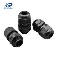 Presse-étoupe Ip68 connecteur câble en plastique étanche haute qualité allonger le fil Nylon noir accessoires électriques ROHS CN;GUA