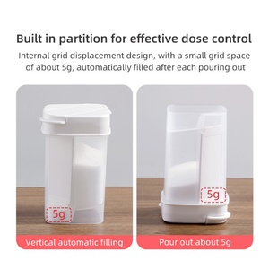 Transparent Kitchen Food Plastic Storage Bottles & <b>Jar</b> Sets With Soda Powder Seal Lid Seasoning Pot <b>Spice</b> <b>Jar</b> - Product Image 4