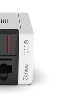 Imprimante de cartes d'identité en PVC Evolis Zenius 2, couleur recto, sublimation thermique, USB, 300 dpi, garantie 3 ans, pour entreprises et étudiants