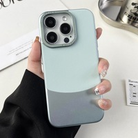 Coque de téléphone personnalisée de luxe avec logo pour iPhone, en cuir PU, coque rigide en PC antichoc pour iPhone 11 12 13 14 15