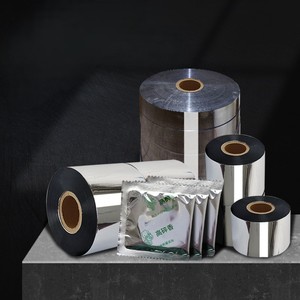 Double Corona perawatan Multi - Layer laminasi inti plastik logam Aluminium kemasan makanan rol <span class=keywords><strong>Film</strong></span> pelindung logam - Product Image 1