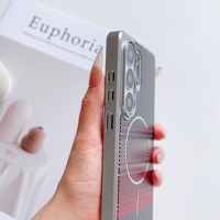 Étui de téléphone portable magnétique en fibre de carbone mate ultra-mince de luxe pour Samsung S24 Plus S25 Edge S26 Ultra, coque antichoc