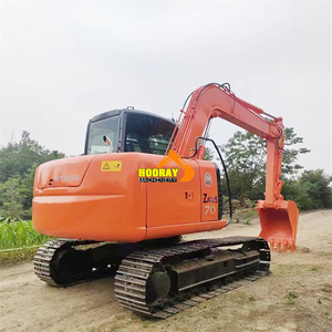 Used Japan Original Hitachi ZX70 Hydraulic Mini Crawler Excavator High Quality Isuzu Engine 2018 <b>Model</b> 7 T Operating Weight Made - Product Image 1