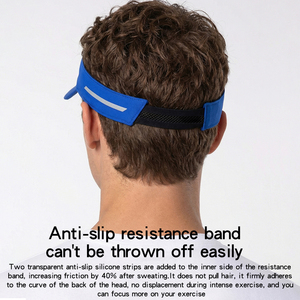 หมวกกันแดดแบบพับได้ ปักโลโก้ได้ ออกแบบเองได้ สำหรับวิ่ง กอล์ฟ สะท้อนแสง ผู้หญิง ผู้ชาย รุ่นใหม่ ดีไซน์เนอร์ ฤดูร้อน ตาข่าย ระบายอากาศ ยืดหยุ่นได้ - Product Image 5